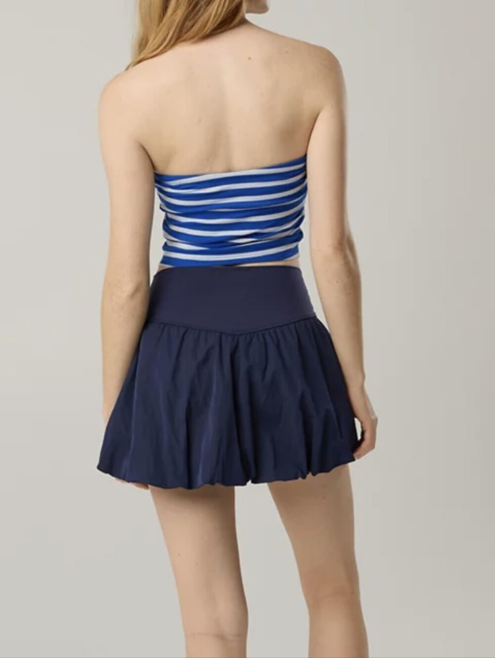 Navy Blue Workout Skort